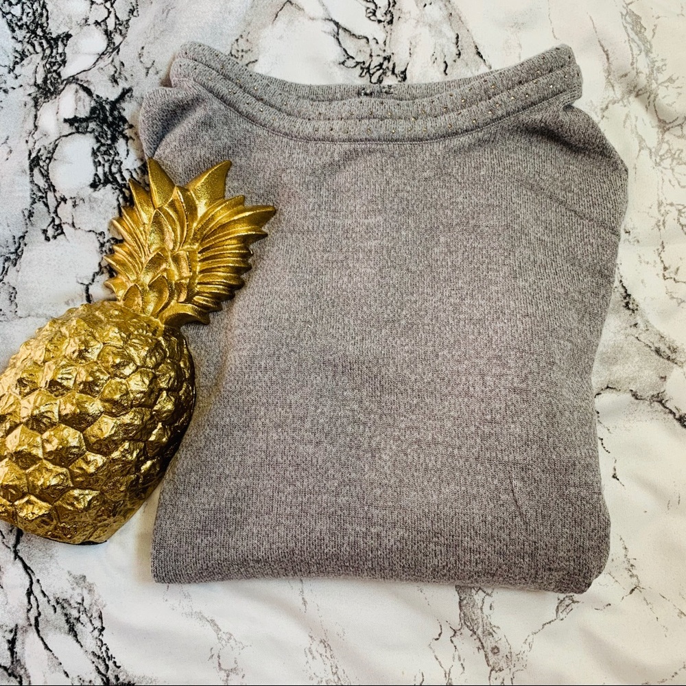 NIC+ZOE Cold Shoulder Sweater